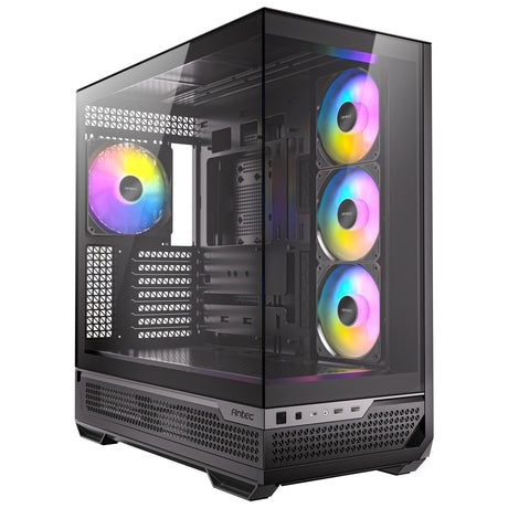 Obudowa midi tower Antec c7 argb (czarna | 2x USB-A | 1x USB-C | szkło hartowane)