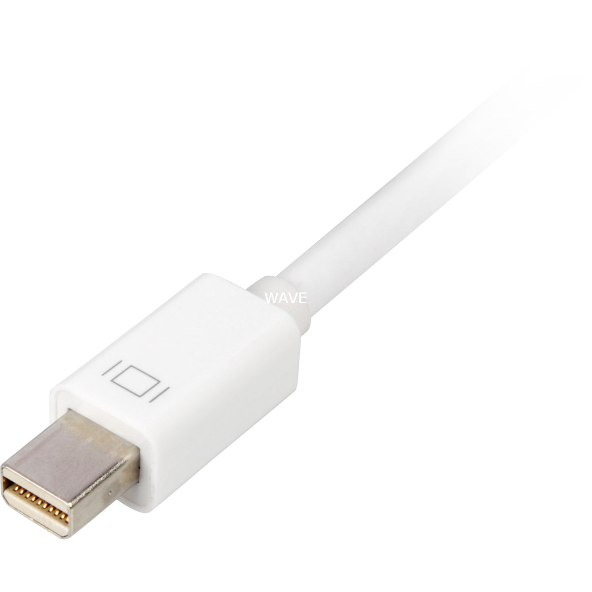 Adapter Sharkoon mini display port --> vga, 15 cm (biały)
