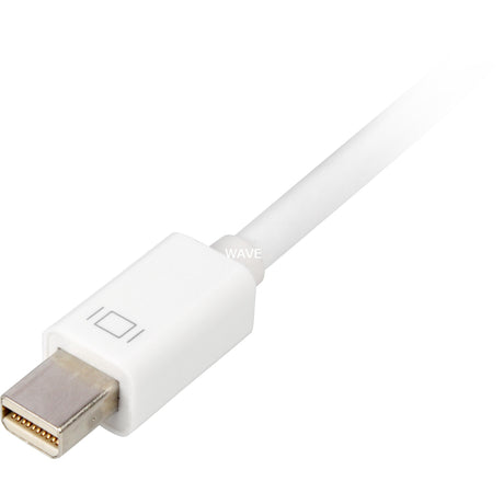 Adapter Sharkoon mini display port --> vga, 15 cm (biały)