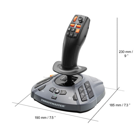 Thrustmaster t128 simtask farming pack simulatorset (zwart, playstation 5, pc)