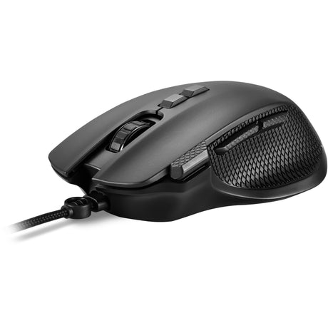 Mysz do gier Sharkoon Shark Force III (czarna, 400 - 12800 dpi, diody LED RGB)
