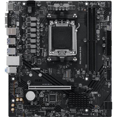 Płyta główna MSI Pro A620AM-B EVO Socket AM5 (RAID, 2,5 GB-LAN, dźwięk, µATX)