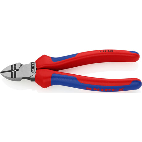 Szczypce do cięcia bocznego Knipex 14 22 160 szczypce do cięcia (czerwono-niebieskie, długość 160 mm, testowane VDE)