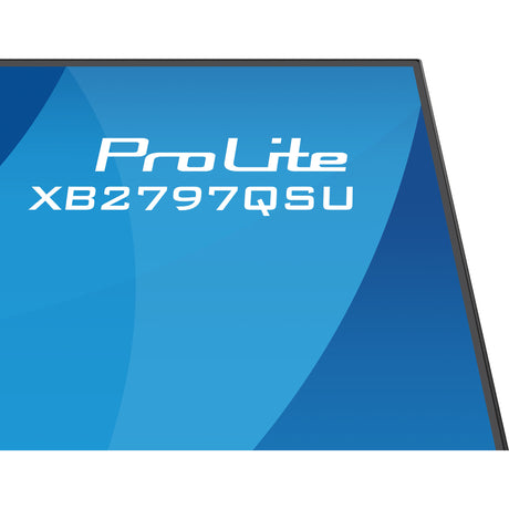 Iiyama prolite xb2797qsu-b1 27 monitor (zwart (mat), hdmi, displayport, usb, audio)