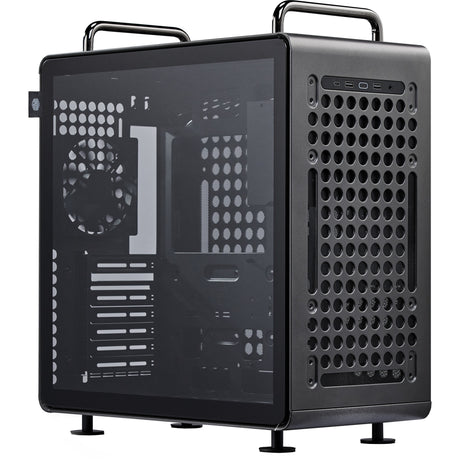 Obudowa Cooler Master Qube 540 Stardust Iron Midi Tower (czarna | 2x USB-A | 1x USB-C | szkło hartowane)