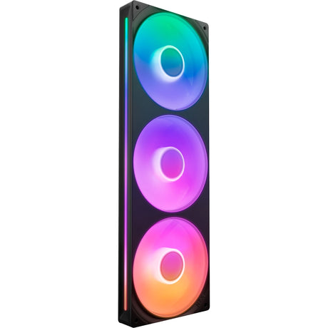 Wentylatory rdzeniowe Nzxt f360 rgb (czarne, 3 sztuki, 360 x 120 x 26 mm)