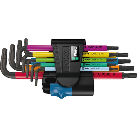Wera 967 9 tx zestaw 9 kluczy imbusowych - torx - t8-40