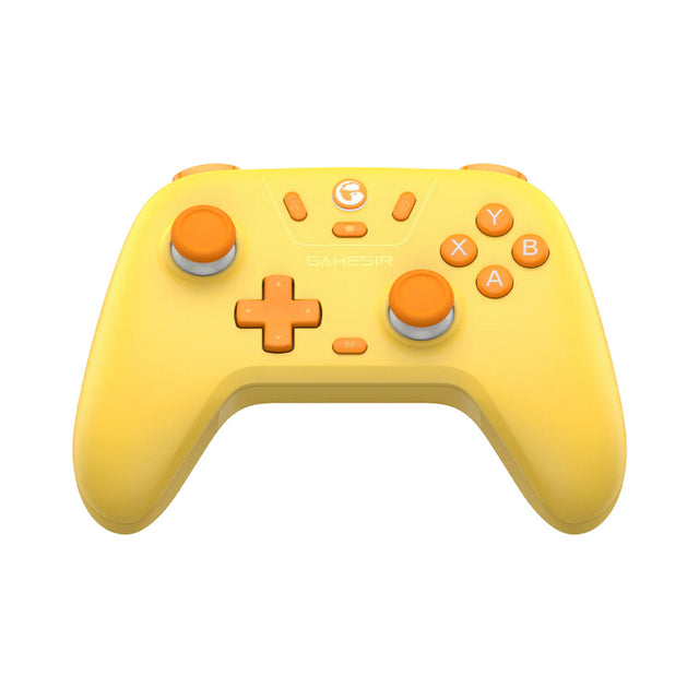 Wieloplatformowy kontroler Gamesir Nova Lite (żółty, PC, Steam, Android, iOS, Switch, Bluetooth 2,4 GHz USB)