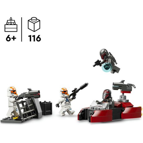 Lego Star Wars Siege of Mandalore Battle Pack - prezent dla chłopców od 6 lat - 75449