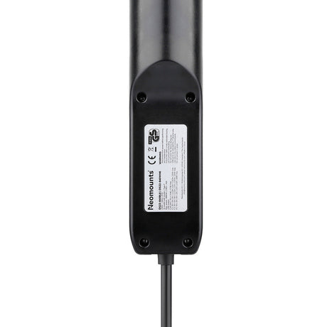 Gniazdo biurkowe Neomounts DS22-840BL6 z zaciskiem i portami USB-C i USB-A - listwa zasilająca z szybkim ładowaniem (czarna)