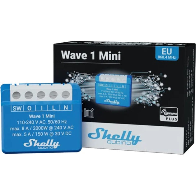Shelly Qubino Wave 1 miniprzełącznik z-wave