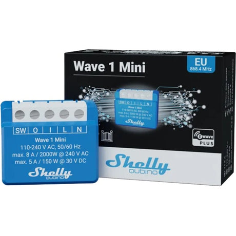 Shelly Qubino Wave 1 miniprzełącznik z-wave