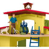 Świat farmy Schleich - duża stabilna, żółta figurka do zabawy