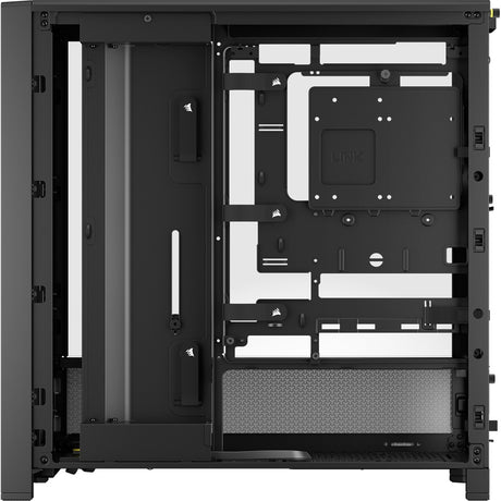 Obudowa midi tower Corsair Frame 4000d (czarna | 2x USB-A | 1x USB-C | szkło hartowane)