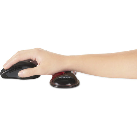 Podpórka pod nadgarstek Kensington slim duo pod mysz żelową trackball (czerwony czarny)