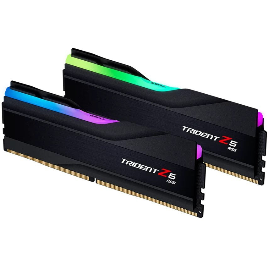 Zestaw pamięci RAM G.skill 32 GB ddr5-7600 (2x 16 GB) (czarny, f5-7600j3646g16gx2-tz5rk, trident z5 rgb, xmp)