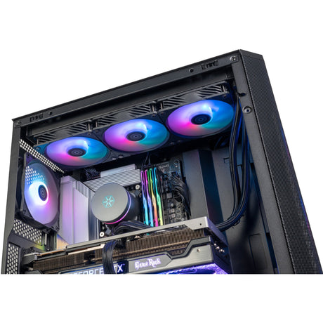 Obudowa Silverstone Fara 514x Midi Tower (czarna | 2x USB-A | 1x USB-C | RGB | szkło hartowane)