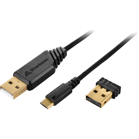 Mysz do gier Sharkoon Skiller sgm30w (czarna, 600 - 6000 dpi, rgb, 2,4 GHz USB)