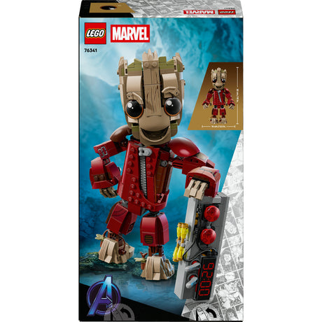 Lego Marvel Large in Ravager — zabawka superbohatera do zbudowania dla dzieci — 76341