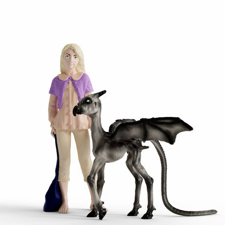 Schleich Wizarding World - luna lovegood™ en terzieler - luna lovegood™ baby testral - harry potter - 42636