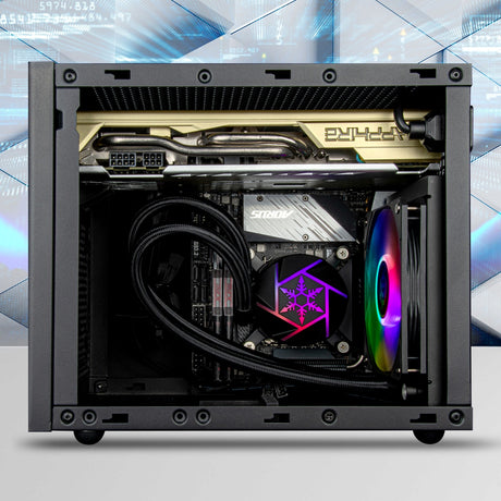 Chłodzenie wodne Silverstone vida 120 slim (czarne)