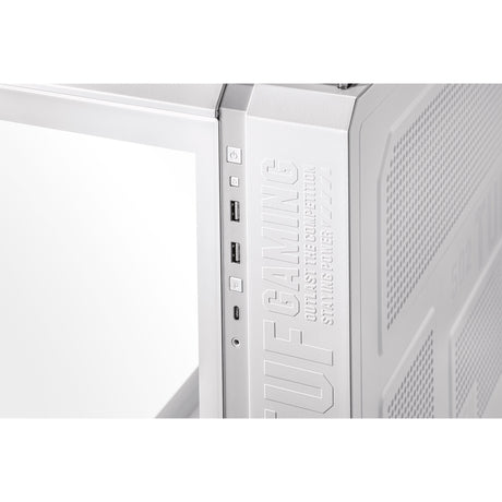 Obudowa Asus tuf gaming gt502 plus midi tower (biała | 2x USB-A | 1x USB-C | szkło hartowane)
