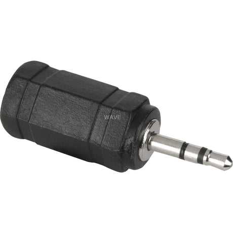 Adapter Goobay 2,5 mm męski jack > 3,5 mm żeński port (czarny srebrny, stereo)