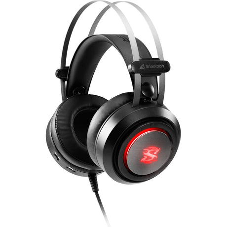 Nauszny zestaw słuchawkowy do gier Sharkoon Skiller sgh30 (czarny, PC, Playstation 4, Playstation 5, diody LED RGB)
