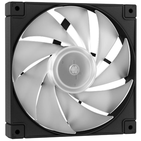 Obudowa mini tower Deepcool ch360 (czarna | 1x USB-A | 1x USB-C | RGB | szkło hartowane)