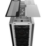 Bądź cicho! Obudowa midi tower Silent Base 802 (biała | 2x USB-A | 1x USB-C)