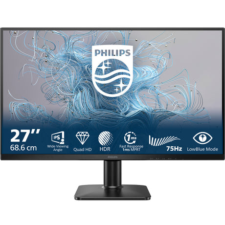 Monitor Philips 27e2n1500l 27 (czarny, HDMI, Display Port)