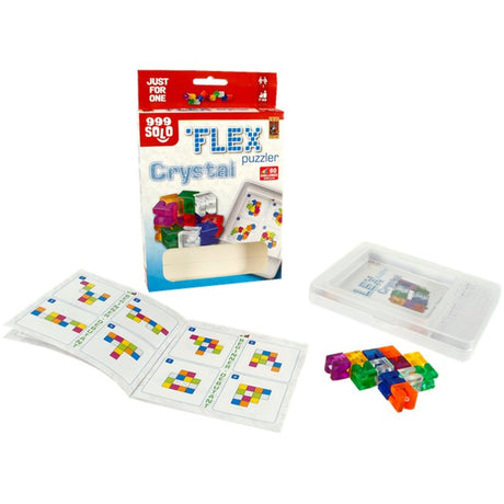 999 gier 999 gier Flex Puzzler Crystal Thinking Game (holenderski, 1 gracz, od 7 lat, 80 zadań)