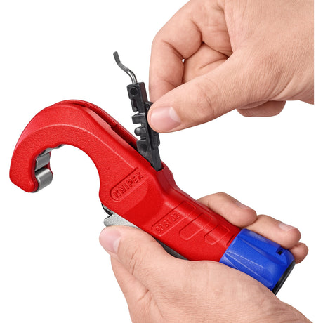 Obcinak do rur Knipex tubix 90 31 02 bk obcinak do rur (czerwony, ø 6 - 35 mm)