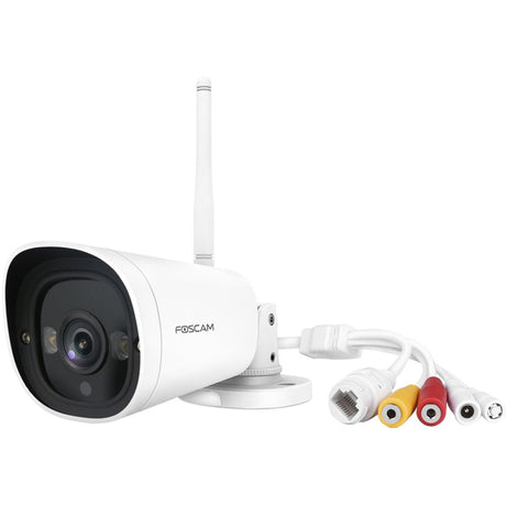 Foscam G4C, zewnętrzna kamera bezpieczeństwa 2K Starlight WiFi (biała)