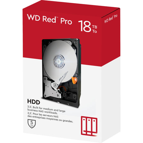 Dysk twardy WD red pro 18 TB (181kfgx, sata 600, 24 7, af)