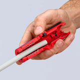 Uniwersalny ściągacz do kabli Knipex 1685125sb Narzędzie do demontażu kabli (czerwony niebieski)