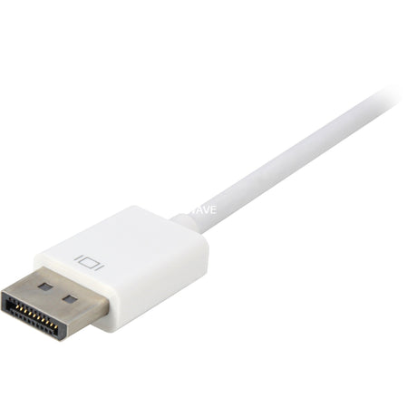 Kabel Sharkoon Displayport 1.2 > dvi24+1 (biały, 0,15 m)
