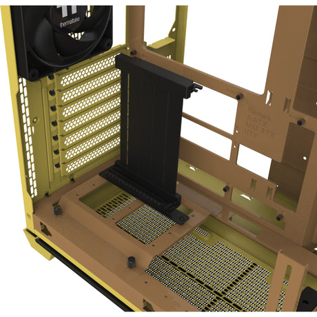 Obudowa midi tower Thermaltake View 390 Air Butter Caramel (żółta | 2x USB-A | 1x USB-C | szkło hartowane)