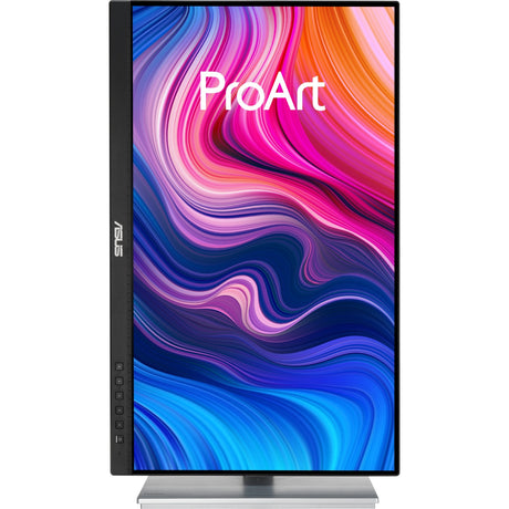 Asus proart display pa247cv 24 monitor (zwart zilver, 1x displayport, 1x hdmi, 1x usb-c, 4x usb-a)