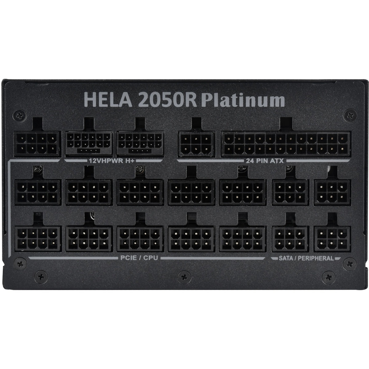 Silverstone hela 2050r platinum, modułowy zasilacz 2050 W (czarny, 14x pcie)