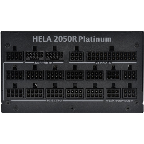 Silverstone hela 2050r platinum, modułowy zasilacz 2050 W (czarny, 14x pcie)