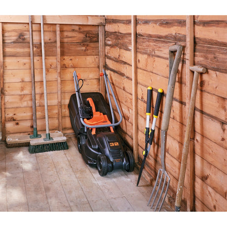 Kosiarka Black+decker 1000w 32cm + podkaszarka do trawy 250w (czarny pomarańczowy, trawniki do 250m²)