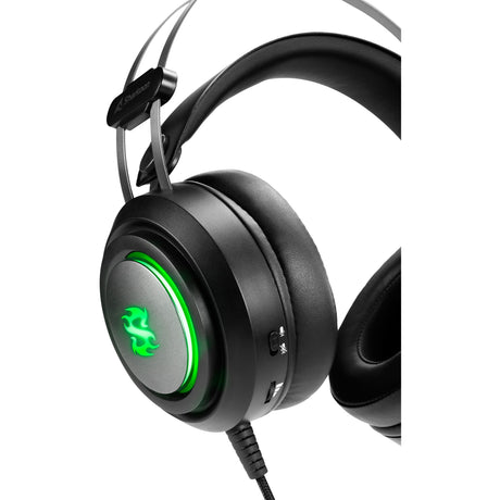 Nauszny zestaw słuchawkowy do gier Sharkoon Skiller sgh30 (czarny, PC, Playstation 4, Playstation 5, diody LED RGB)