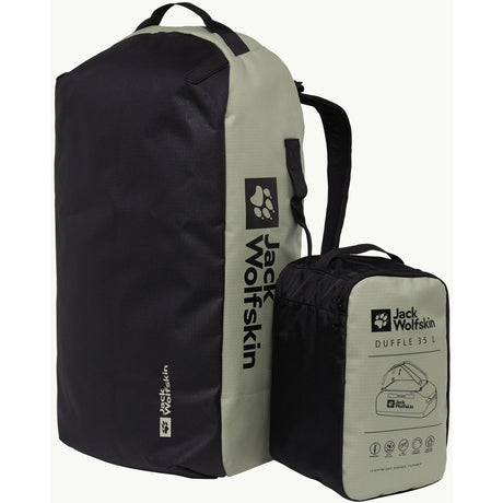Plecak Jack Wolfskin All-in Duffle 35 (jasnozielony, 35 litrów)