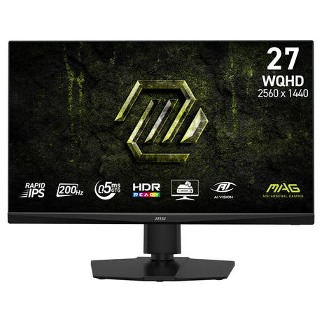 Msi mag 272qpf e20 27 gaming monitor (zwart, 2x hdmi, displayport, 200 hz)