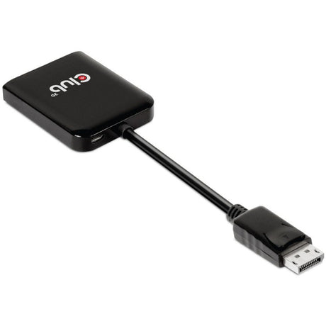 Koncentrator transportowy Club 3D Multi Stream Adapter DisplayPort 1.4 na 2x HDMI z podwójnym monitorem 4K60 Hz (czarny)