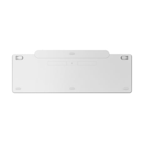 Samoładująca klawiatura Bluetooth Lenovo 800 (biała, układ US (QWERTY), tłok, 100%, przełącznik tłokowy, Bluetooth 5.1, USB-C)