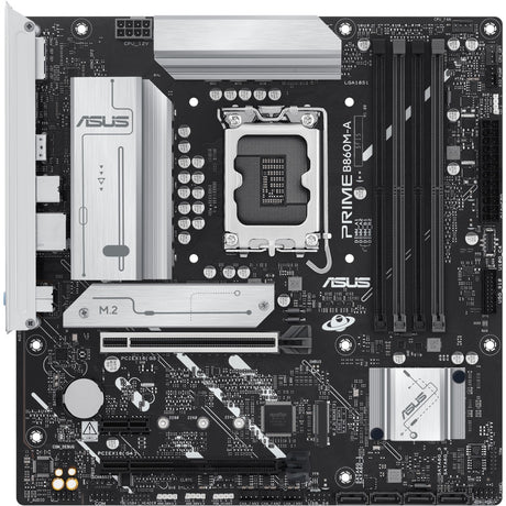 Płyta główna Asus Prime B860m-a-csm z gniazdem 1851 (raid, 2,5 Gb-lan, dźwięk, µatx)