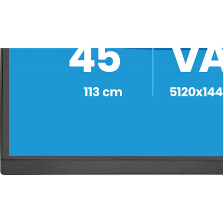 Iiyama Prolite XCB4594DQSU-B1 44,5 zakrzywiony monitor ultrawide (czarny (matowy), HDMI, DisplayPort, USB, audio)