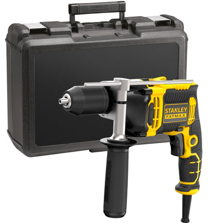Stanley fatmax fmeh750k-qs - wiertarka udarowa - 750w - ergonomiczna - uchwyt wiertarski 13 mm